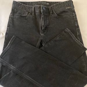 Guess Jeans, 1981 Lincoln Slim Straight black size 32 x 32 Classic!